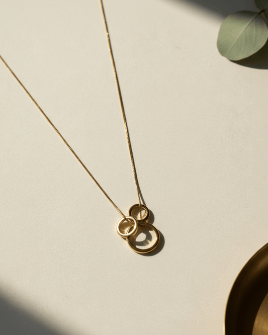 Sleek Classic Box Chain Necklace - Khas